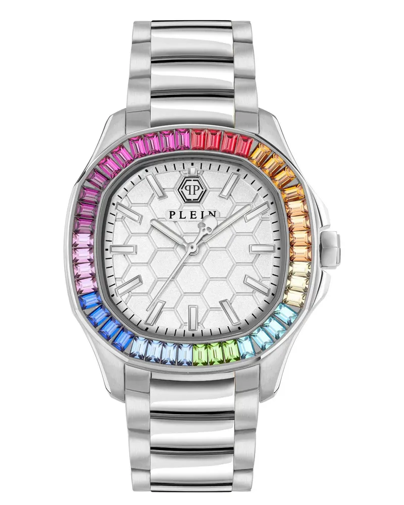 Philipp Plein Uhr Analoge Quarzuhr The $Pectre Lady silver Silber