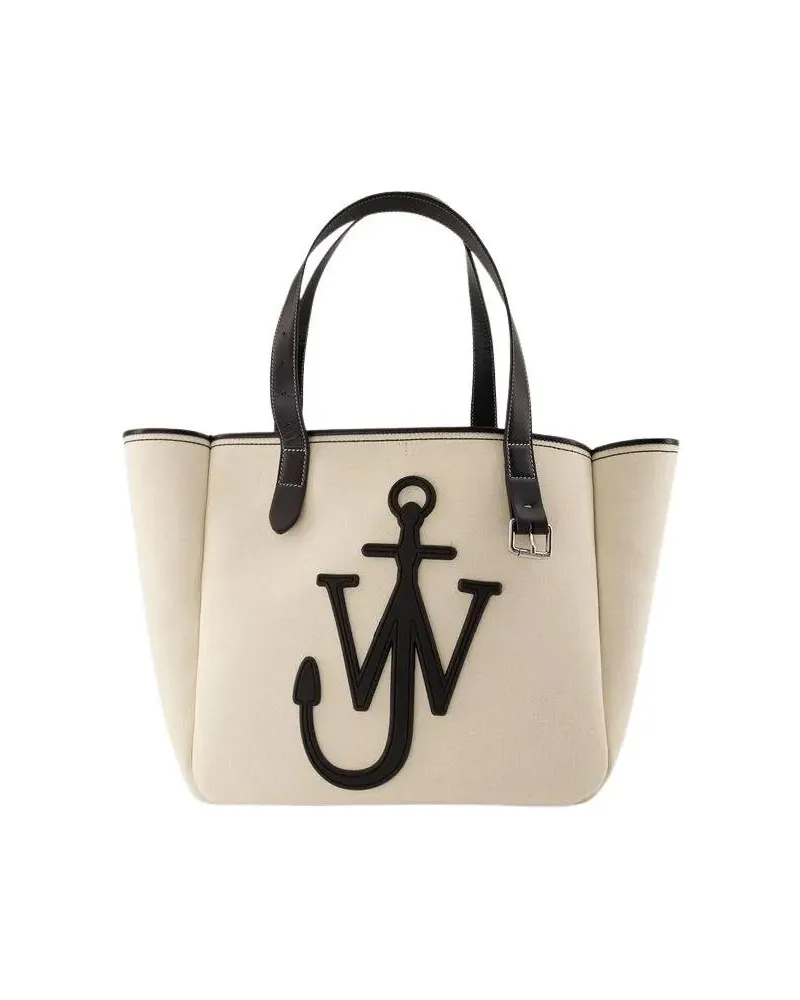 J.W.Anderson Shopper & Totes Belt Tote Bag - Leather - White weiß Weiß