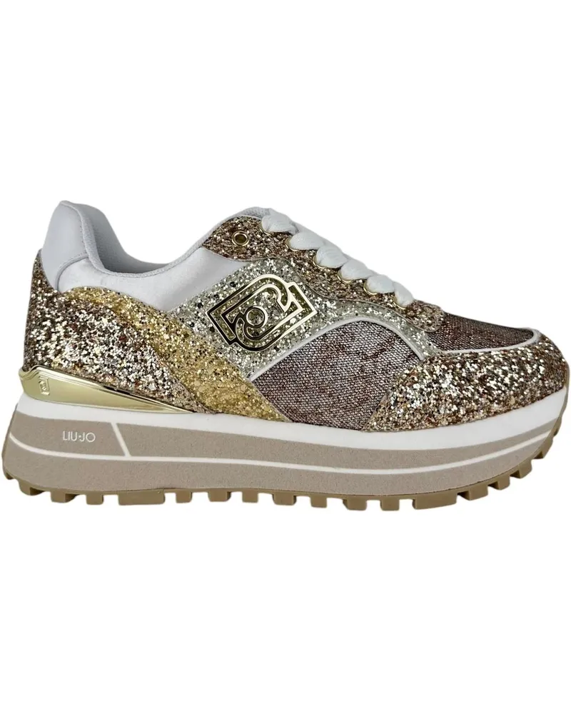 Liu Jo Low-Top Sneaker Dames Sneakers goldfarben 