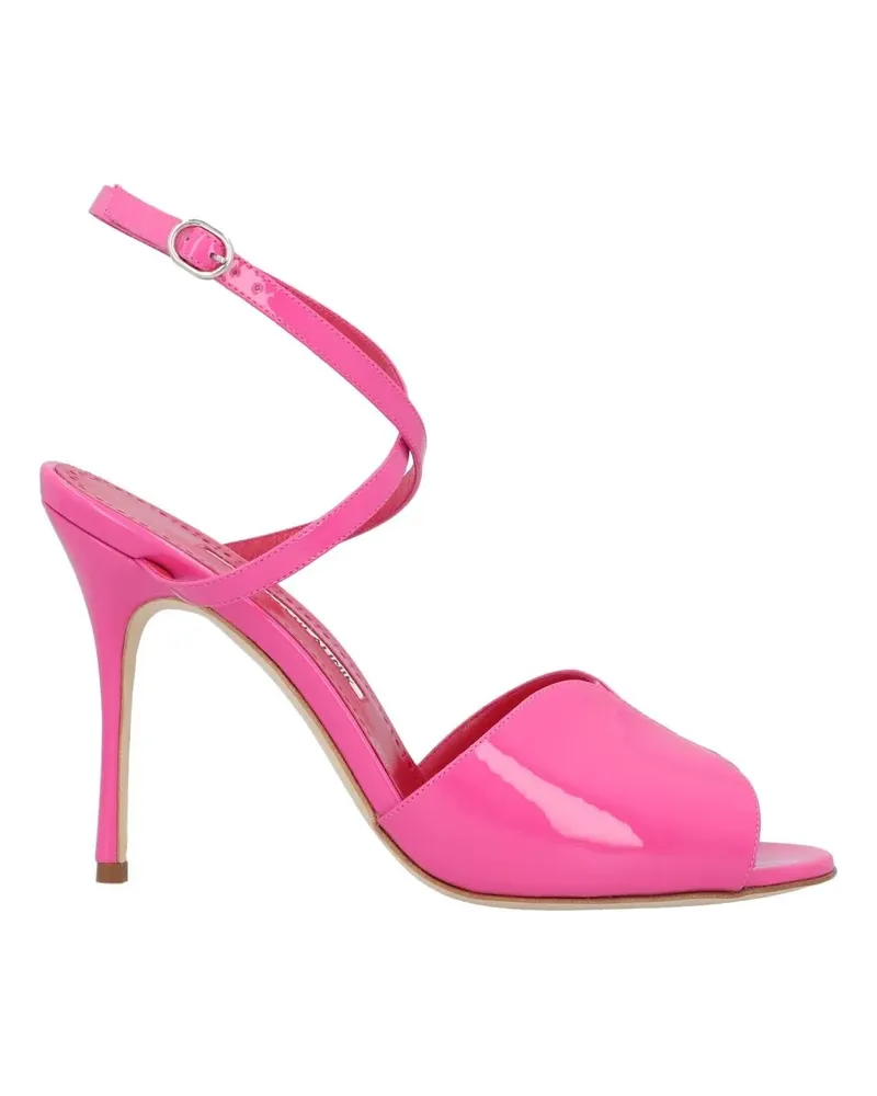 Manolo Blahnik Sandalen Hourani 105 Sandal Pink pink Rosa