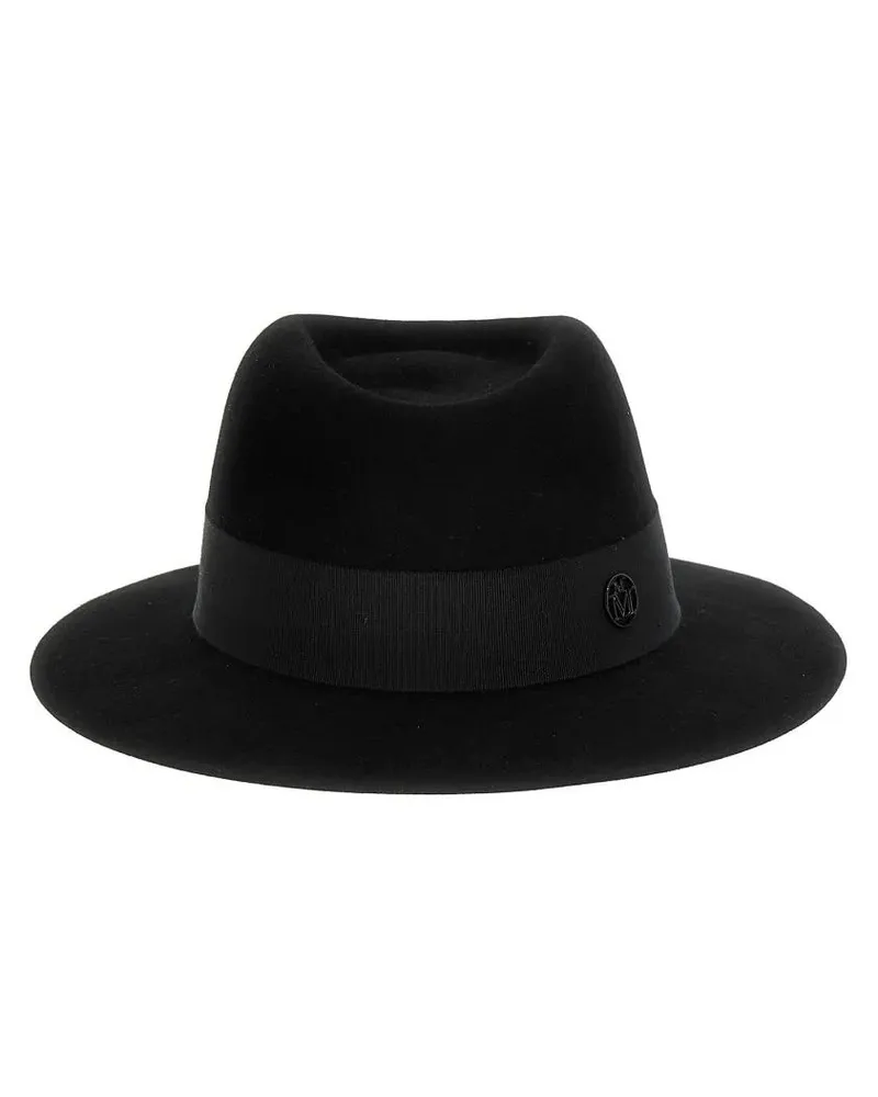 Maison Michel Caps & Mützen 'Andre' Hat schwarz Schwarz