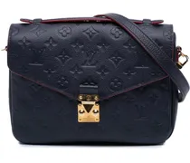 Hobo Bags Monogram Empreinte Pochette Metis blau