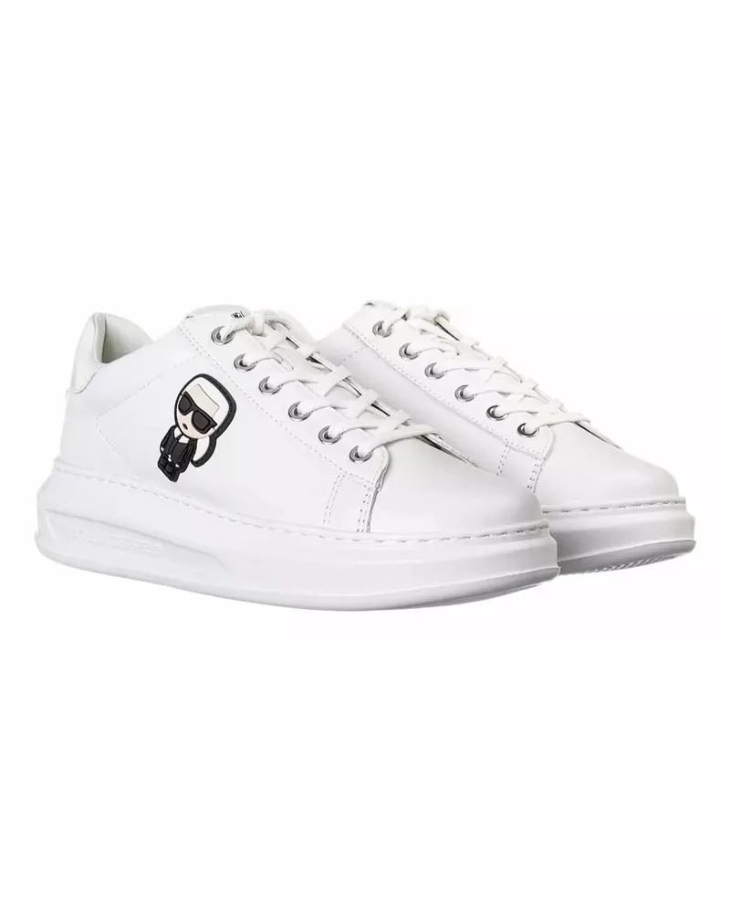 Karl Lagerfeld Sneaker Kapri Karl Ikonic Lo Lace weiß Weiß