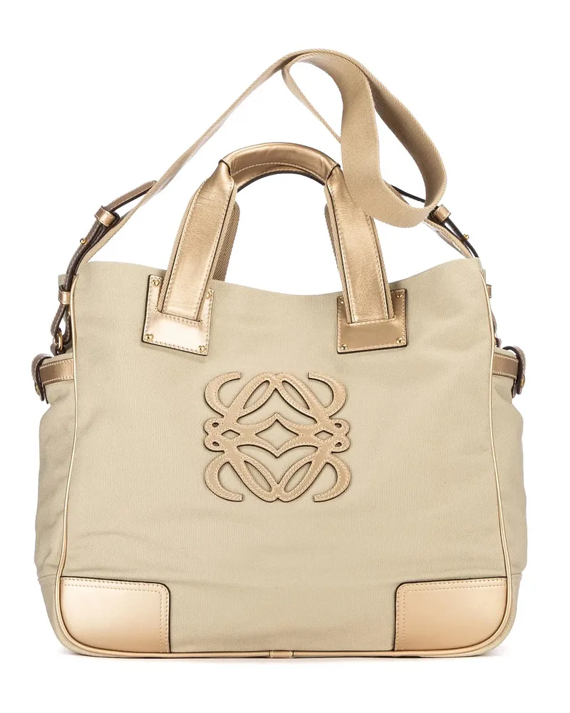 Loewe Crossbody Bags Anagram Tote beige Beige