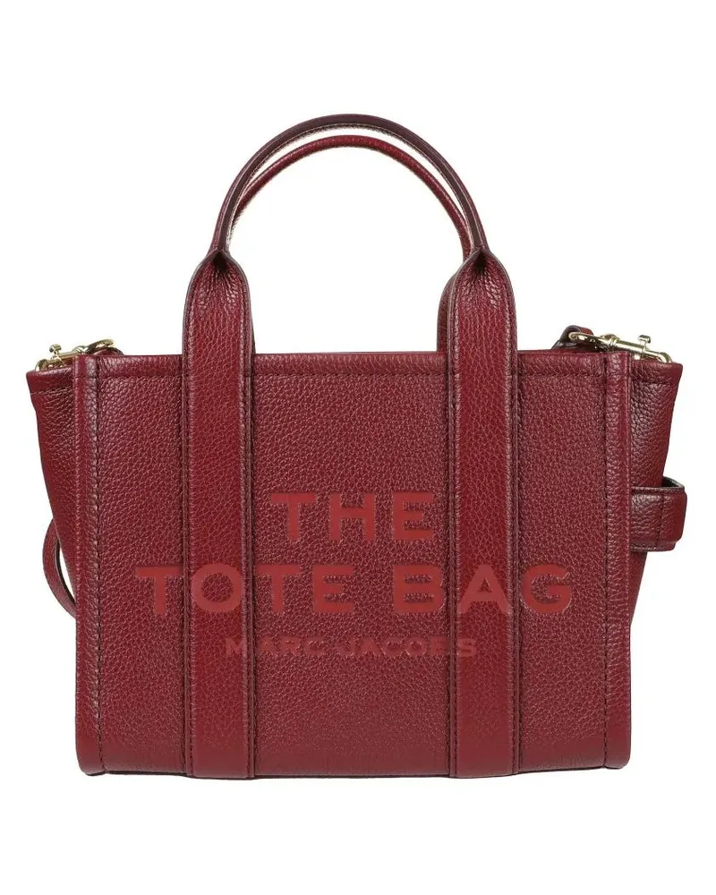 Marc Jacobs Shopper & Totes Structured Tote Bag With Textured Exterior And Dua rot Rot