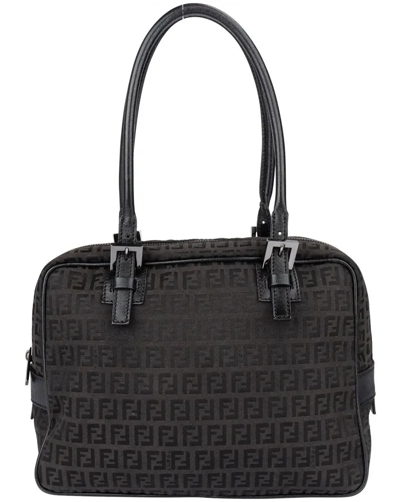 Fendi Crossbody Bags  FF Monogram Zucchino Handbag bunt Bunt