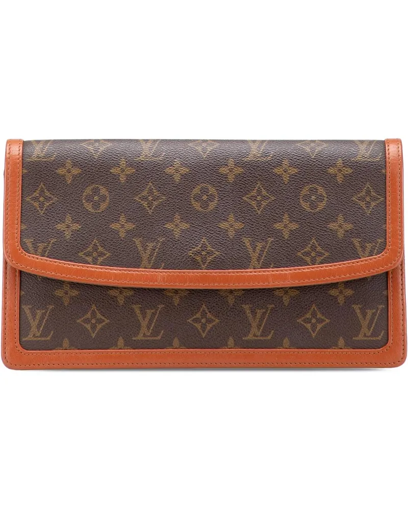 Louis Vuitton Clutches Monogram Pochette Dame GM braun Braun