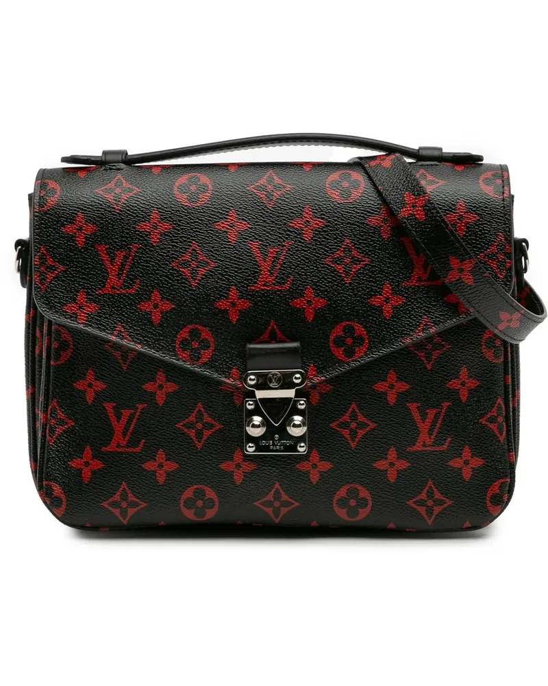 Louis Vuitton Hobo Bags Monogram Infrarouge Pochette Metis schwarz Schwarz