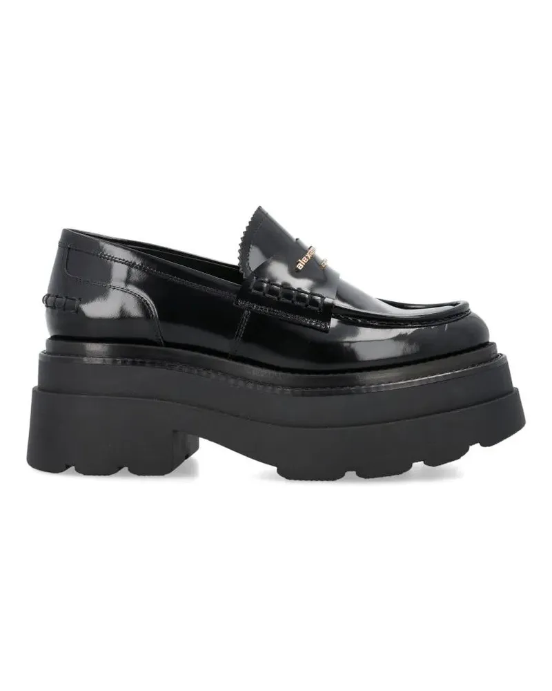 Alexander Wang Carter Platform Loafer schwarz Schwarz