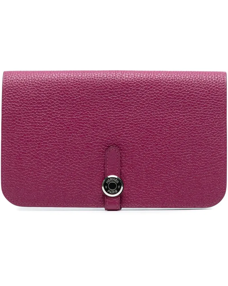 Hermès Portemonnaie Togo Dogon Duo Wallet GM orange Orange