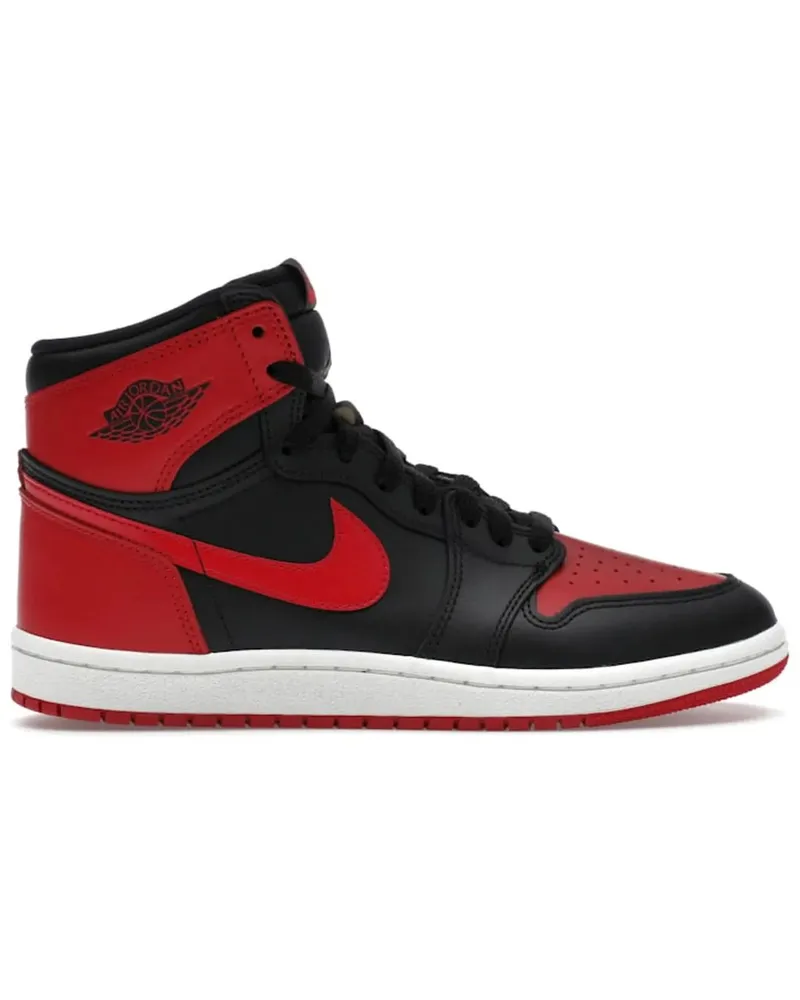 Nike Low-Top Sneaker Jordan 1 Retro High '85 OG Bred (2025) schwarz Schwarz