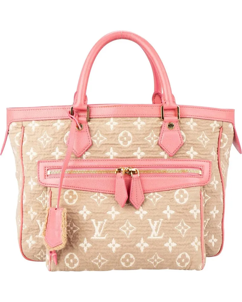 Louis Vuitton Crossbody Bags  Denim Monogram Cabas Sabbia MM Handb bunt Bunt