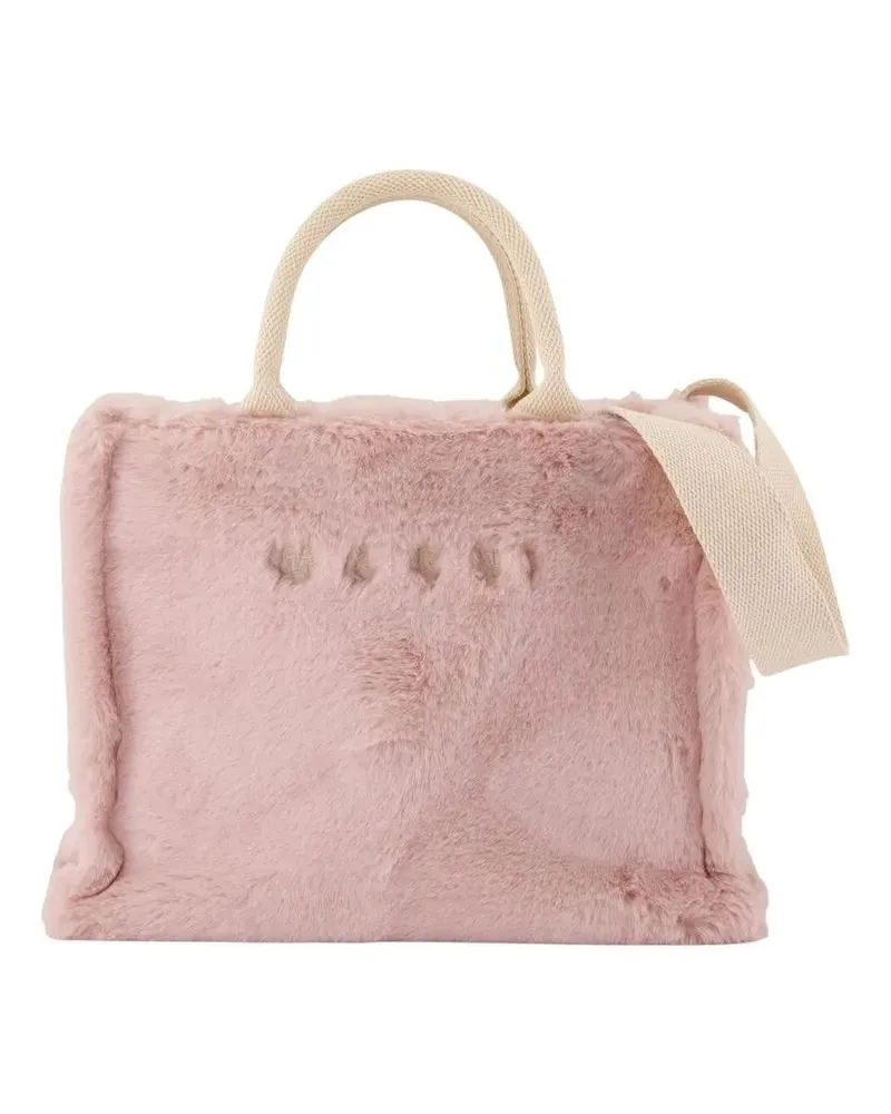 Marni Shopper & Totes Small Shopper Bag - Synthetic - Pink pink Rosa