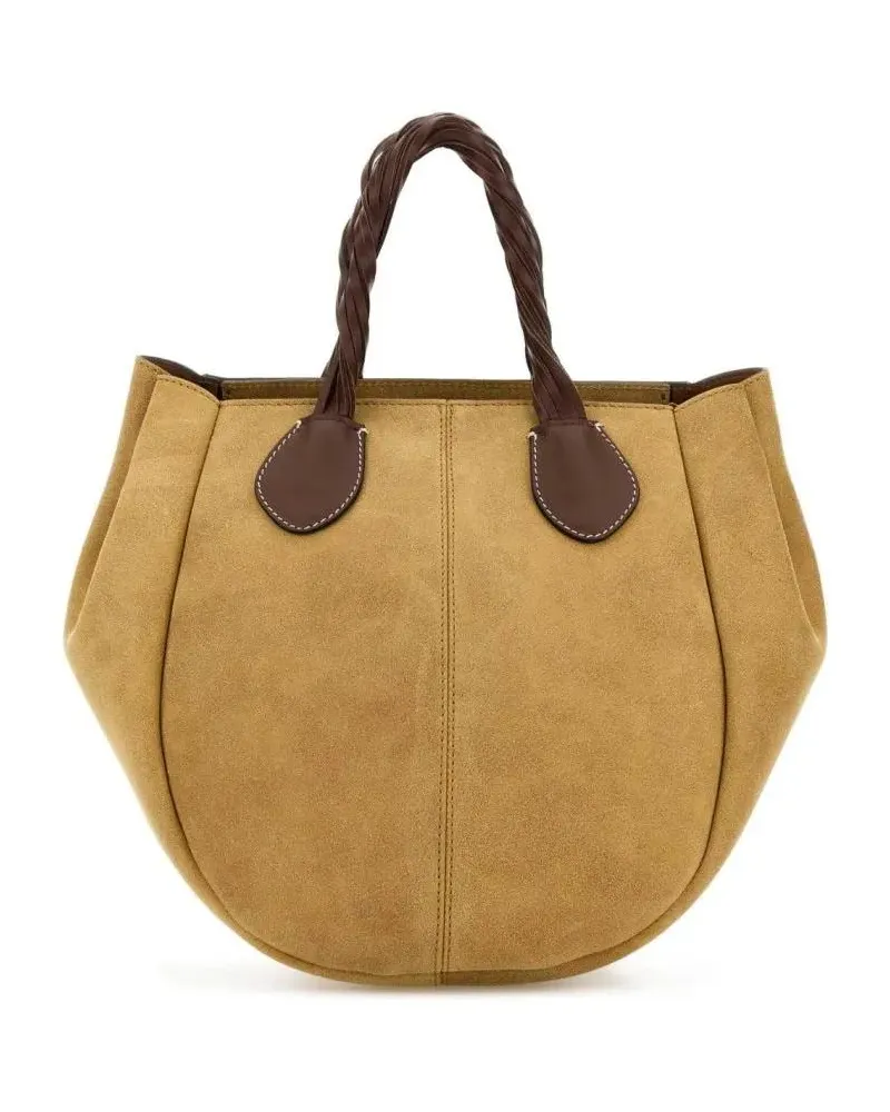 J.W.Anderson Shopper & Totes Brown Structured Bag With Minimalist Design braun Braun