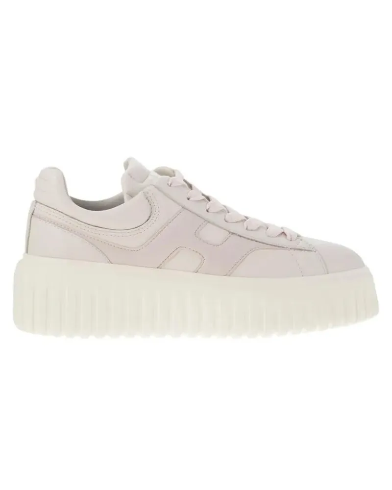 Hogan Low-Top Sneaker Sneakers H-Stripes Con H Laterale weiß Weiß