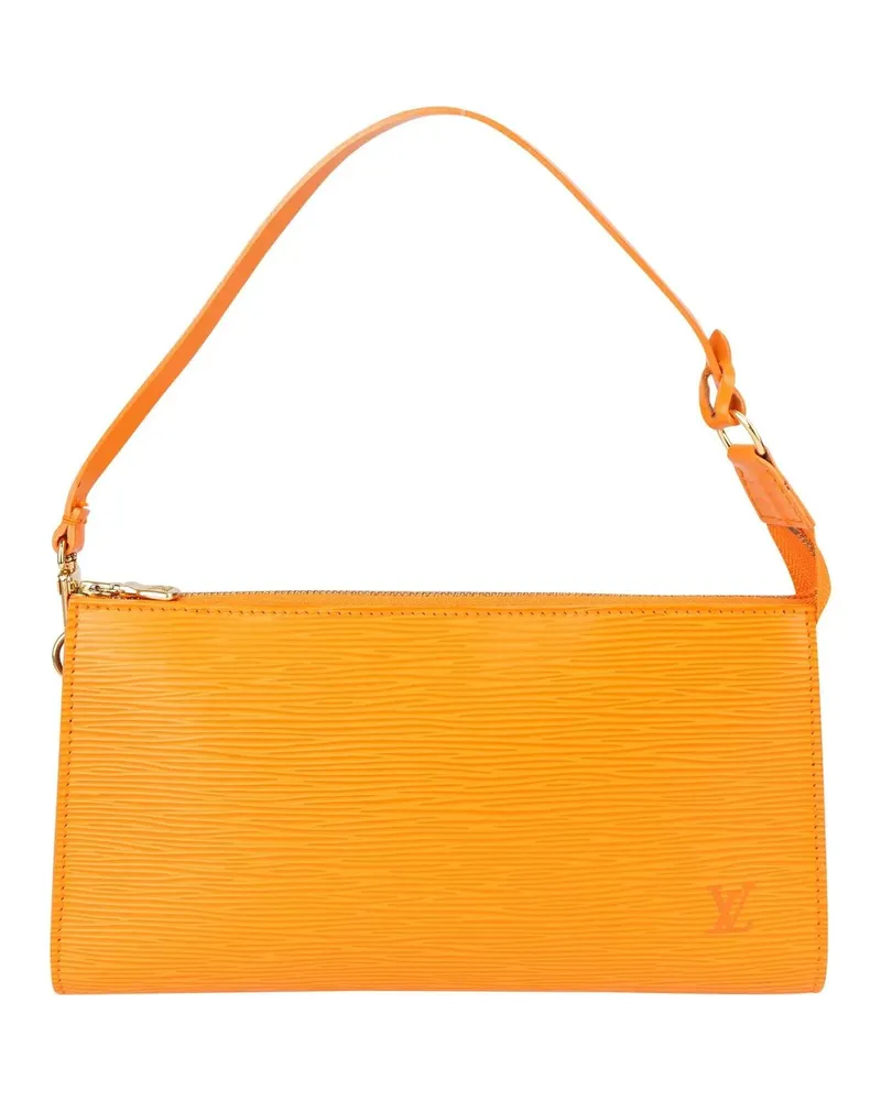 Louis Vuitton Crossbody Bags  Orange EpI Leather Pochette Accessoi orange Orange