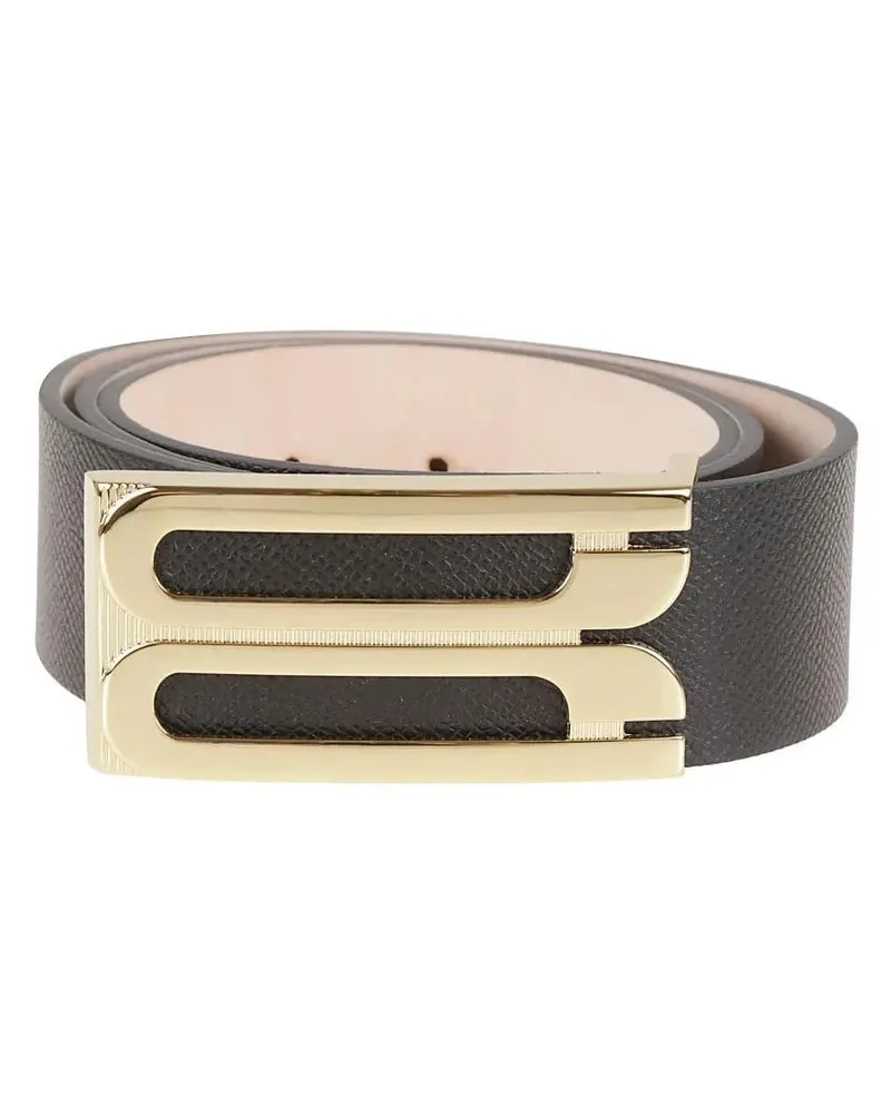 Victoria Beckham Gürtel Jumbo Frame Belt schwarz Schwarz