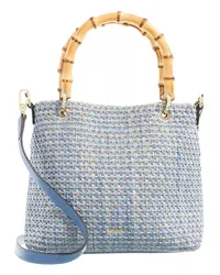 Abro Tote Shopper Melissa Bamboo Small Blau