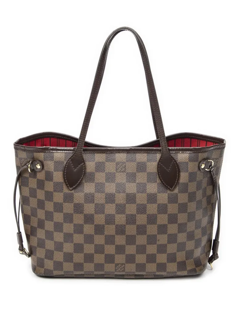 Louis Vuitton Crossbody Bags Neverfull PM braun Braun