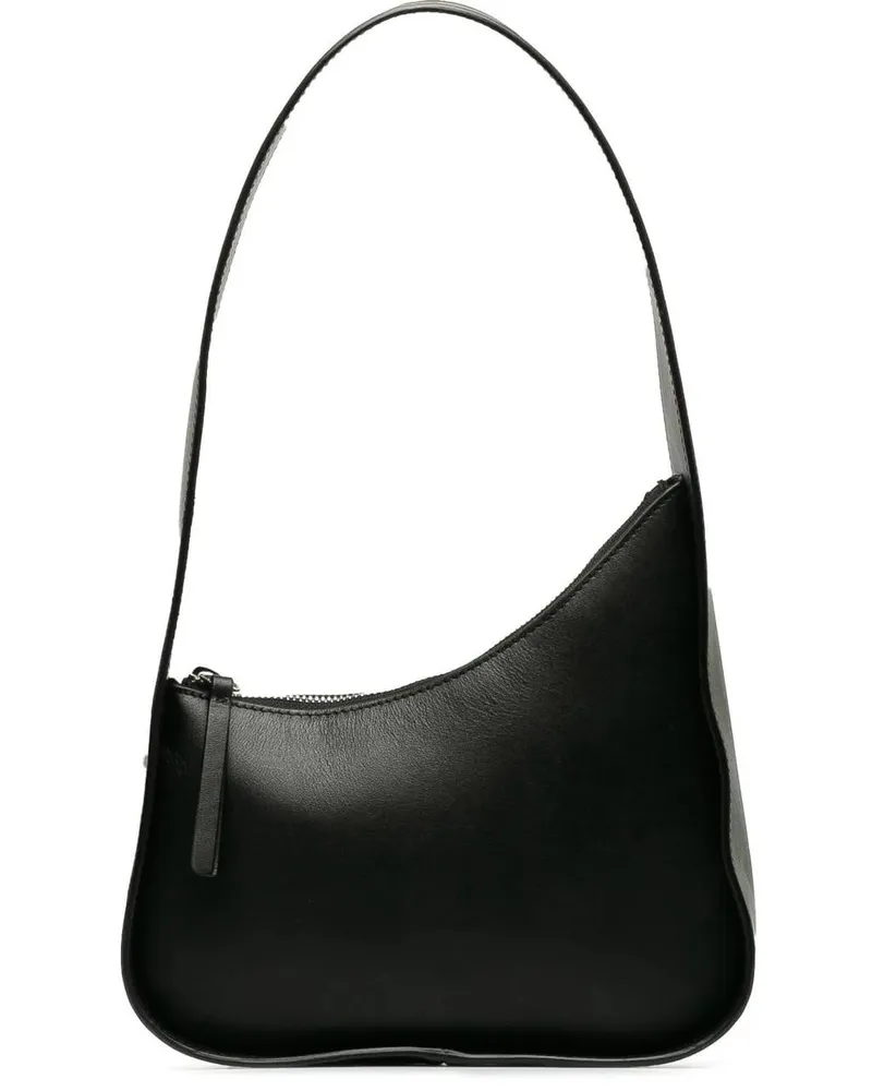 The Row Hobo Bags Leather Half Moon Shoulder Bag schwarz Schwarz