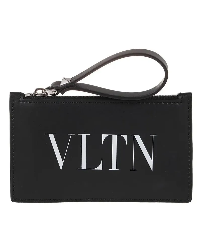 Valentino Garavani Portemonnaies Pocket Card Holder schwarz Schwarz