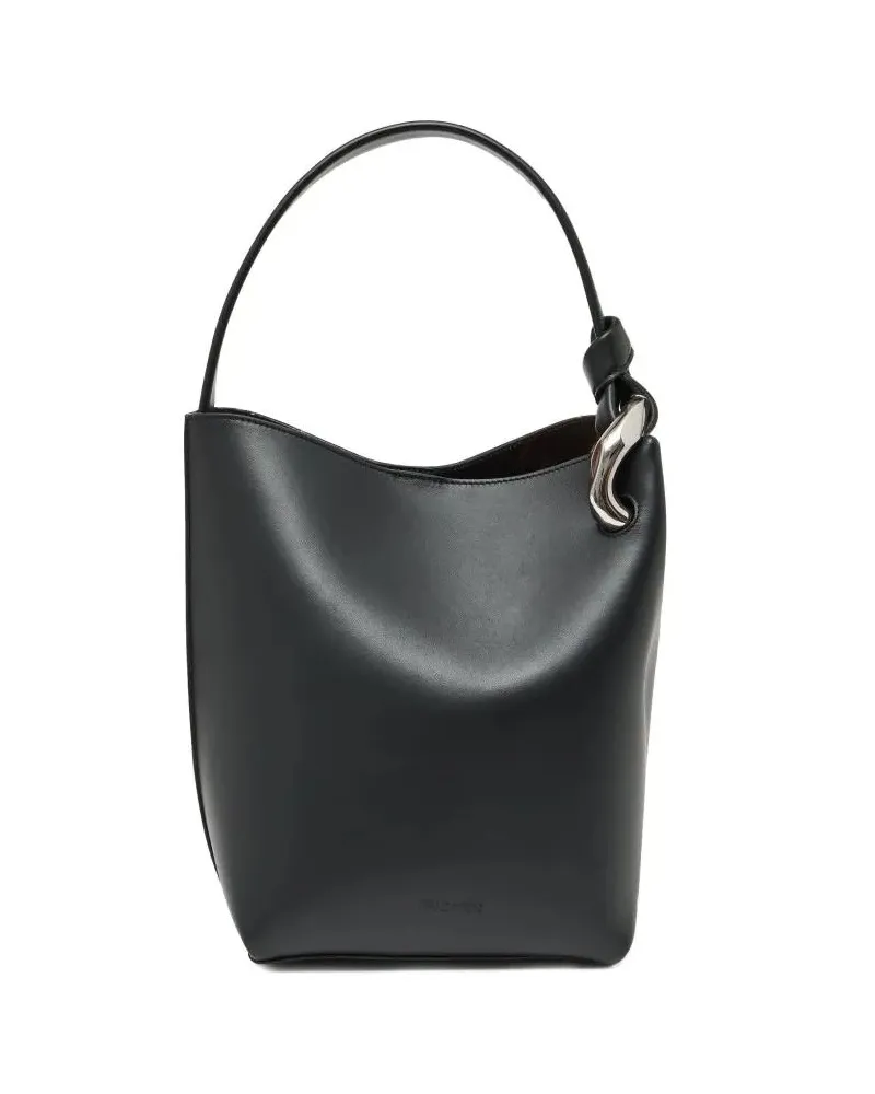 J.W.Anderson Beuteltaschen The Jwa Corner Bucket Bag schwarz Schwarz