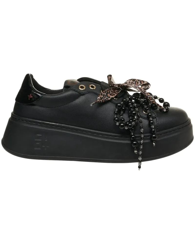 GIO+ Low-Top Sneaker Sneakers 'PIA434A' schwarz Schwarz