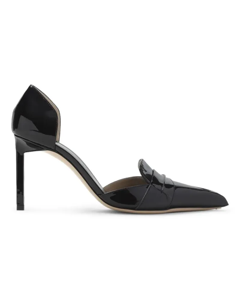 Tom Ford Hohe Schuhe Black Leather Pumps With Pointed Toe schwarz Schwarz
