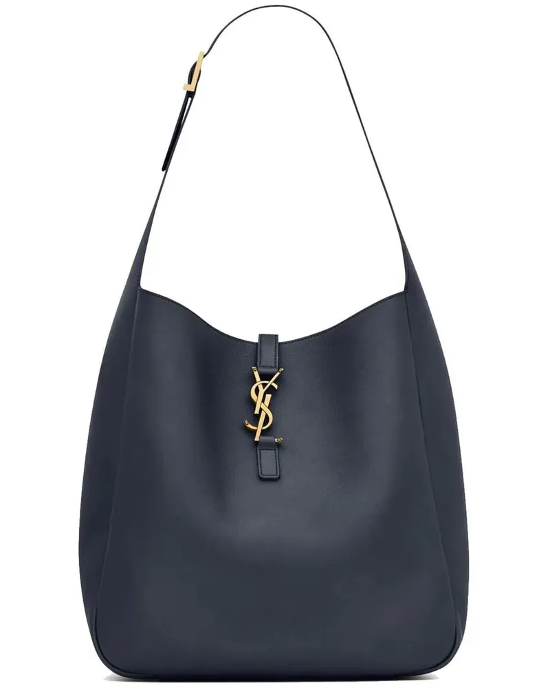 Saint Laurent Crossbody Bags  Le 5A7 Large YSL Shoulder Hobo Bag schwarz Schwarz