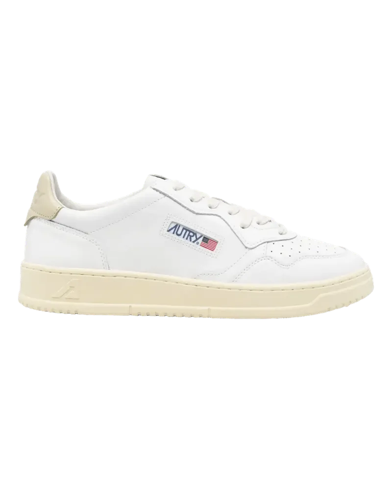 AUTRY Low-Top Sneaker Medalist Sneakers Men (weiß/sandbeige) weiß Weiß