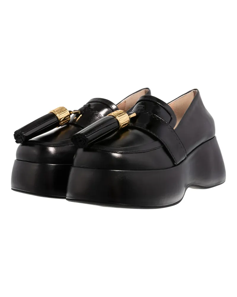 Moschino Loafer Metal Tassel schwarz Schwarz