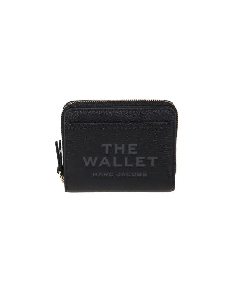 Marc Jacobs Portemonnaie The Mini Compact Wallet schwarz Schwarz