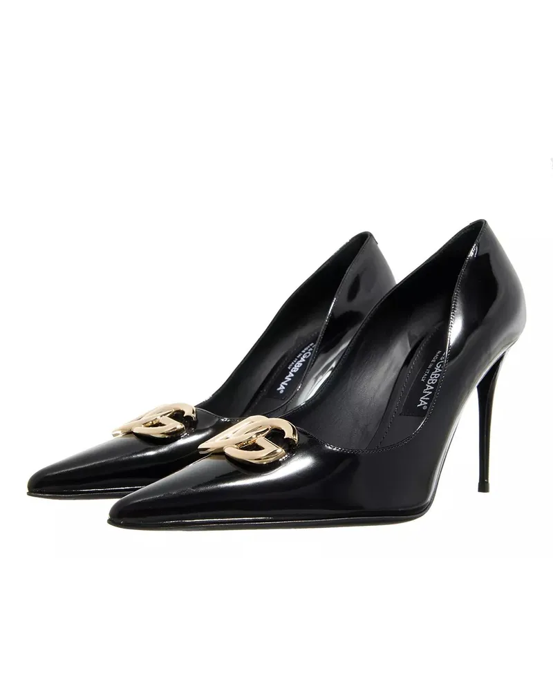 Dolce & Gabbana Pumps & High Heels Logo Detailed Pumps schwarz Schwarz