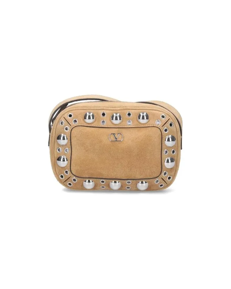 Valentino Garavani Hobo Bags Shoulder Bag "Nellcôte" – Beige beige Beige