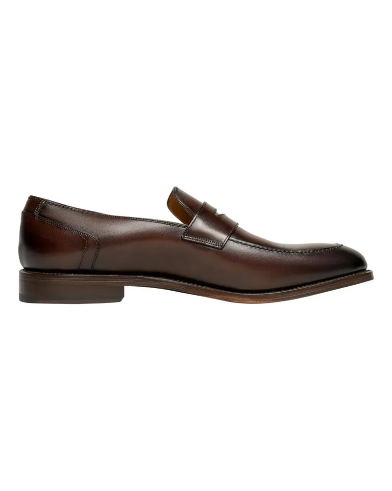 Henry Stevens Slipper & Pantoletten Loafer Marshall PL braun Braun