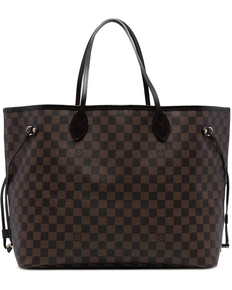 Louis Vuitton Shopper Damier Ebene Neverfull GM braun Braun