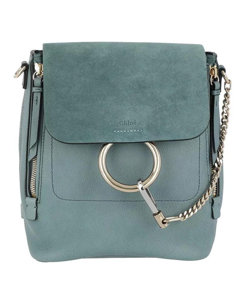 Chloé Rucksäcke Faye Backpack Small blau Blau