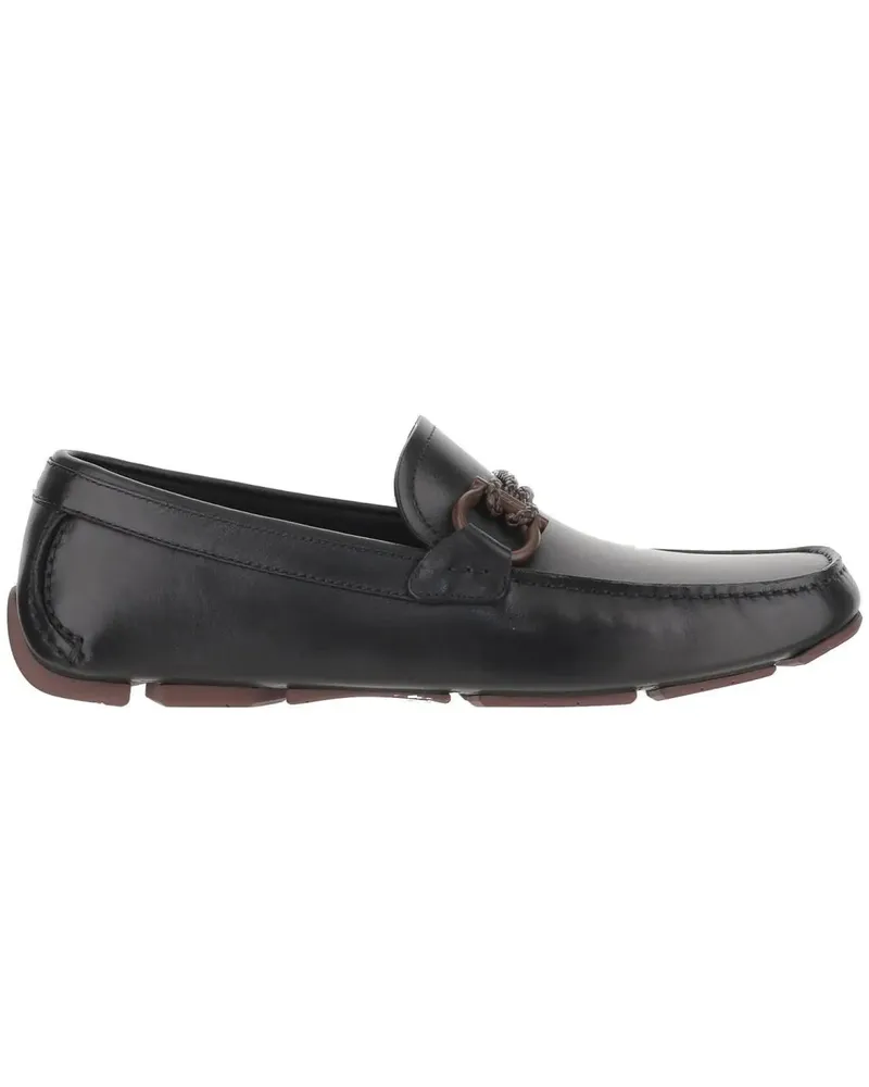 Ferragamo Loafer Gancini Ornamented Driver Loafers schwarz Schwarz