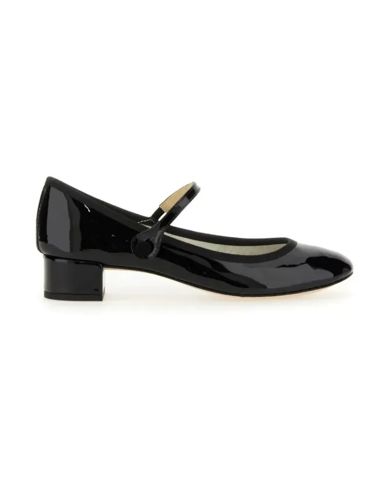 Repetto Hohe Schuhe Mary Jane Rose Pump schwarz Schwarz