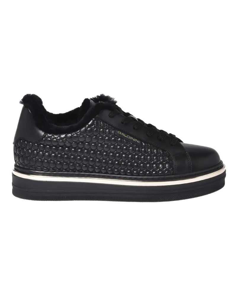 Baldinini Low-Top Sneaker SNEAKER  schwarz Schwarz