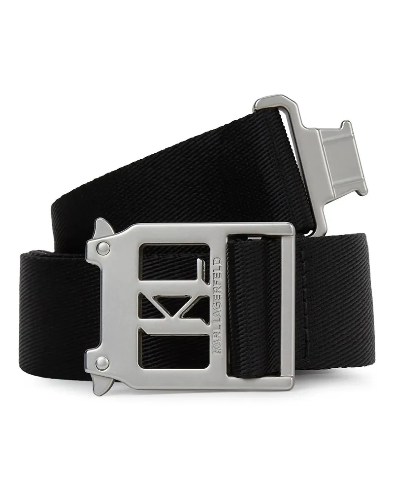 Karl Lagerfeld Gürtel K/Urban Gürtel aus Gurtband schwarz Schwarz