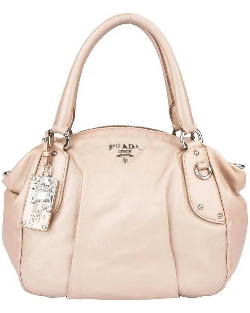 Prada Crossbody Bags  Classic Leather Vitello Handbag bunt Bunt