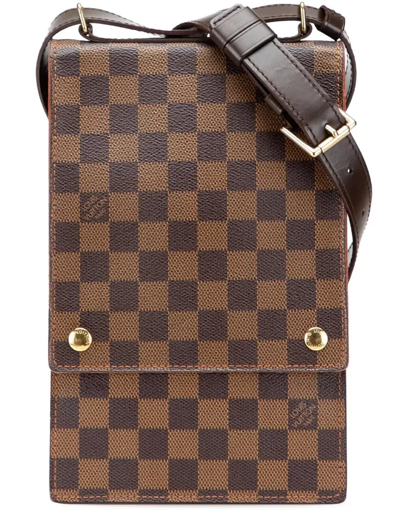 Louis Vuitton Hobo Bags Damier Ebene Portobello braun Braun