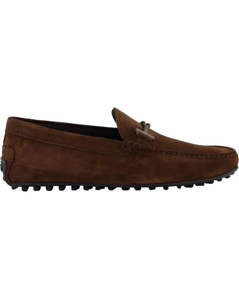 TOD'S Loafer Heren T Ring Bronzo City Bruin braun Braun