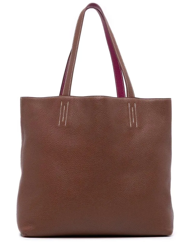 Hermès Shopper Clemence Double Sens 36 braun Braun