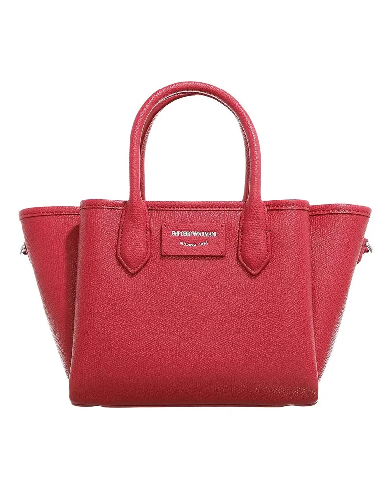 Emporio Armani Shopper & Totes Shopping M-L Bufalo Verniciato - Shopping M-L Bufa rot Rot