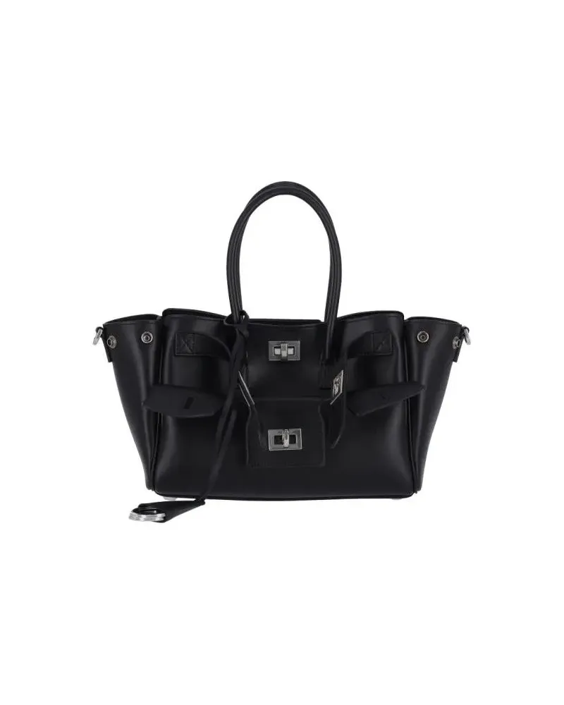 Balenciaga Shopper & Totes Mini "Bel Air" Bag – Black schwarz Schwarz