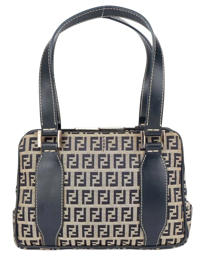 Fendi Crossbody Bags  FF Monogram Zucca Mini Handbag bunt Bunt