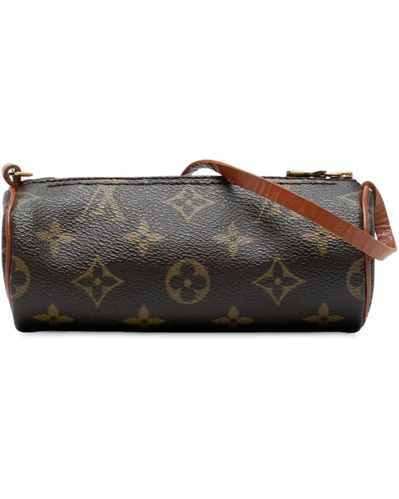 Louis Vuitton Crossbody Bags Monogram Papillon Pochette braun Braun