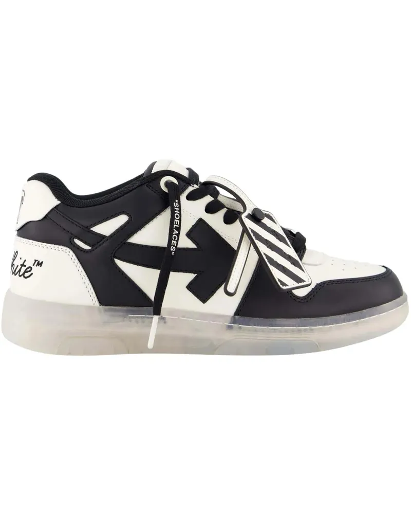 OFF-WHITE Low-Top Sneaker Heren Out Of Office weiß Weiß